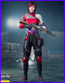 Scarlet Shadow Outfit Skin Pubg Mobile - zilliongamer