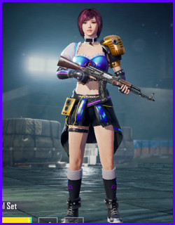 Space Idol Outfit Skin Pubg Mobile - zilliongamer