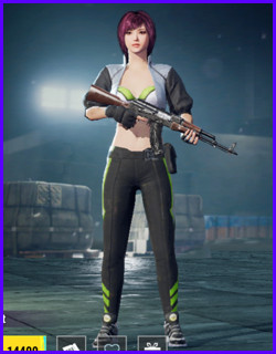 Sporty Outfit Skin Pubg Mobile - zilliongamer