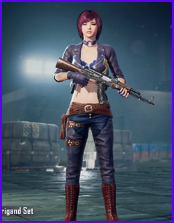 Western Brigand Outfit Skin Pubg Mobile - zilliongamer