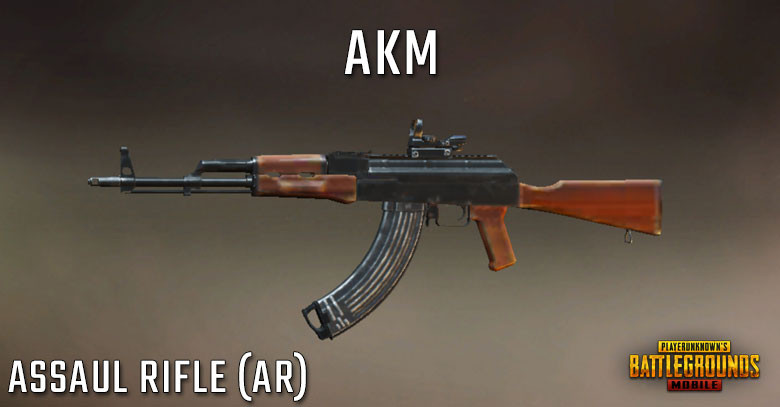سلاح لعبة ببجي رشاش AKM