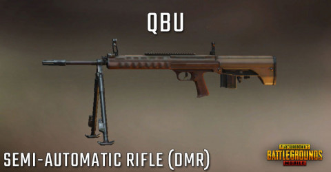 سلاح بندقية لعبة ببجي Qbu