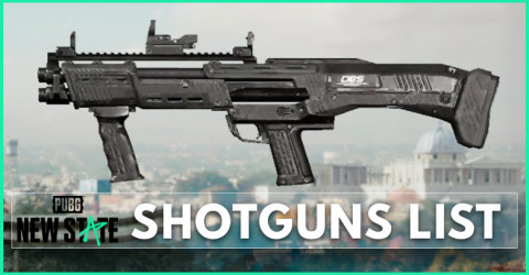 Shotguns List | PUBG: New State