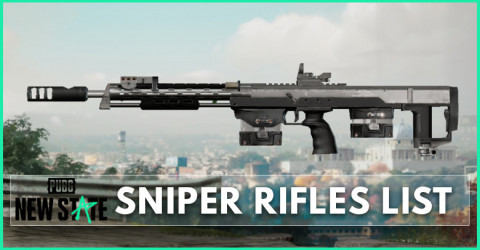 Sniper Rifles List | PUBG: New State