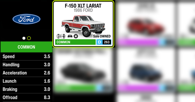 F-150 XLT Lariat | Forza Horizon 6 FH6 car: F-150 XLT Lariat.