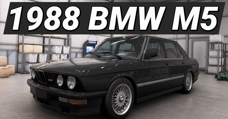 1988 BMW M5 Street build in Forza Horizon 6 1988 BMW M5 Street build in Forza Horizon 6