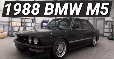 1988 BMW M5 Street build in Forza Horizon 6
