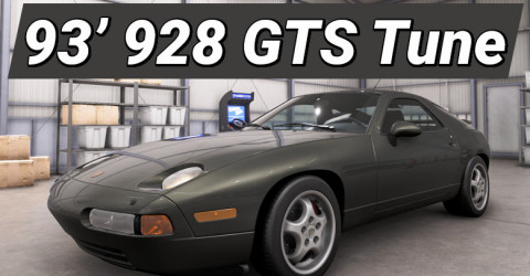 Porsche 928 GTS Forza Horizon 6 Tune for Road Racing