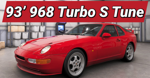 Porsche 968 Turbo S Forza Horizon 6 Tune for Street Races