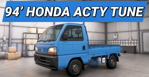 Honda Acty Forza Horizon 6 Tune for Road Races