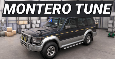 Mitsubishi Montero Forza Horizon 6 Tune for Cross Country