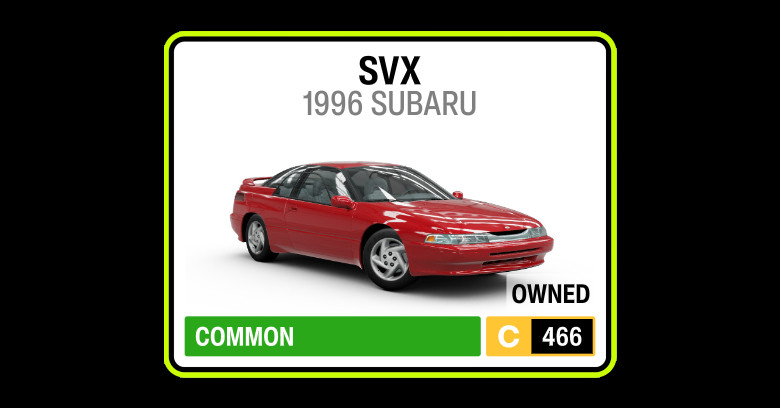 Subaru SVX tune | Forza Horizon 6 Forza Horizon 6 Subaru SVX tune.