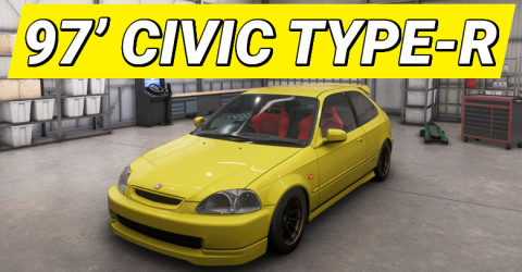 97’ Honda Civic Type R Tune in Forza Horizon 6