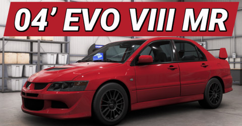 Lancer EVO VIII MR Rally Build in Forza Horizon 6
