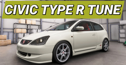 04’ Honda Civic Type R Forza Horizon 6 Tune for Street Race