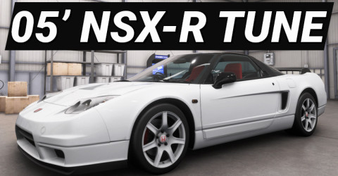 2005 Honda NSX-R Forza Horizon 6 Tune for Street Races