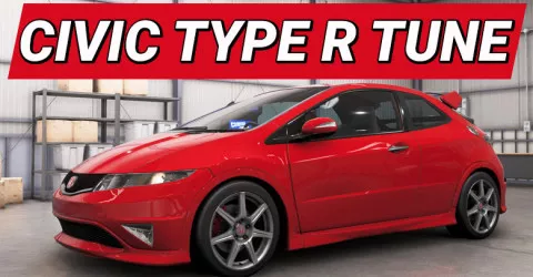 07’ Civic Type R Forza Horizon 6 Tune for Street Race