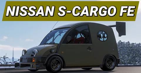 Nissan S-Cargo FE Drag Build in Forza Horizon 6