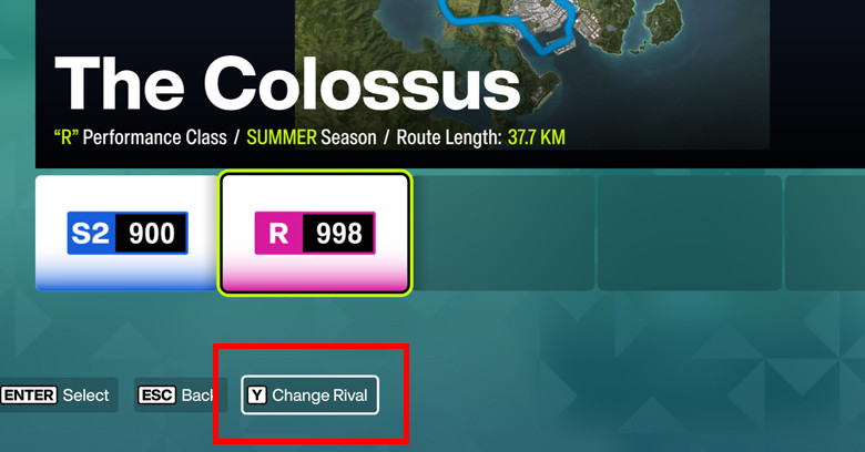 Choose Rival How to choose Rival in Forza Horizon 6