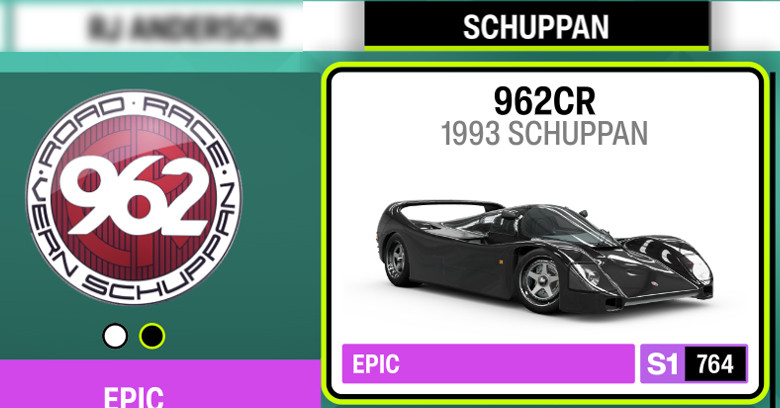 1993 Schuppan 962CR in Forza Horizon 6