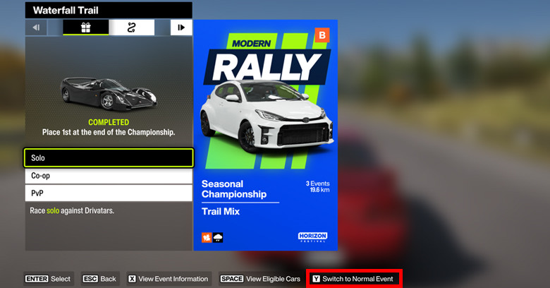 Most important part to make the event work in FH6