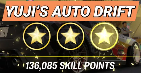 Get 3 Stars in Yuji’s Auto Drift in Forza Horizon 6