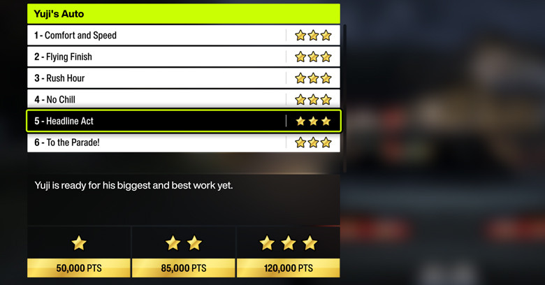 How to get Yuji's Auto 3 Stars Drift in FH6