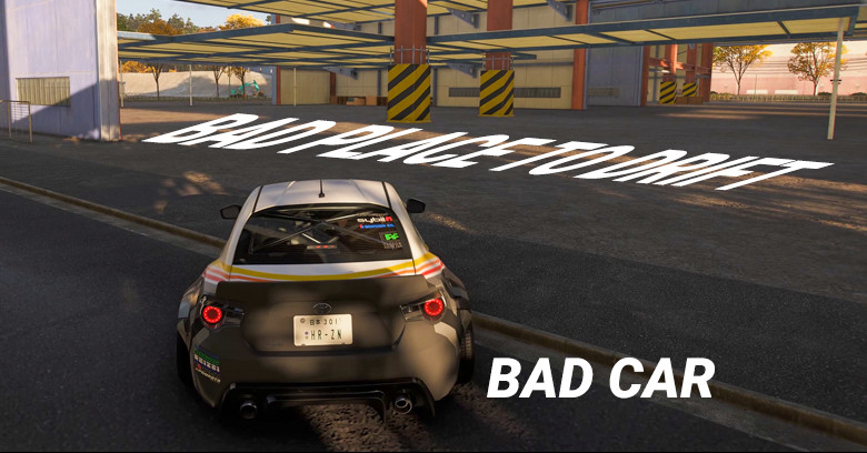 Yuji's Auto terrible drift car and drift place in FH6