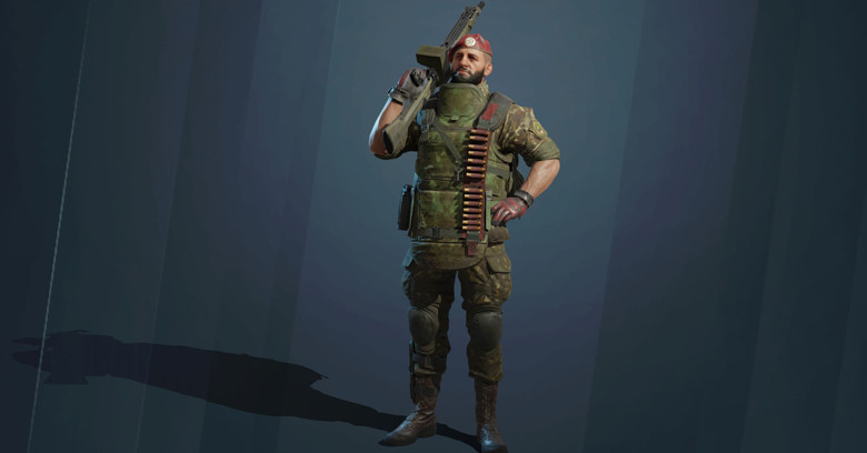Rainbow Six Mobile Maestro operator full body character model.