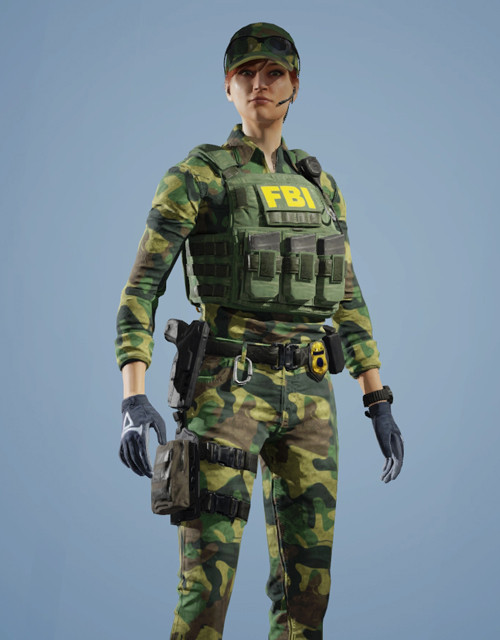 Ash | Classic Woodland Outfit Rainbow Six Mobile - zilliongamer