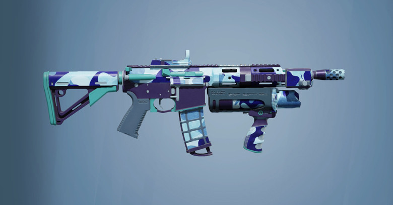 Ash RC-4 Skin | Cruise Blue Rainbow Six Mobile - zilliongamer