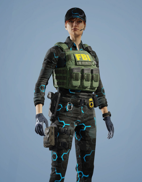 Ash | Fiery Ghost Outfit Rainbow Six Mobile - zilliongamer