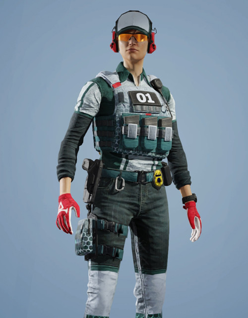 Ash | Sharpshooter Outfit Rainbow Six Mobile - zilliongamer