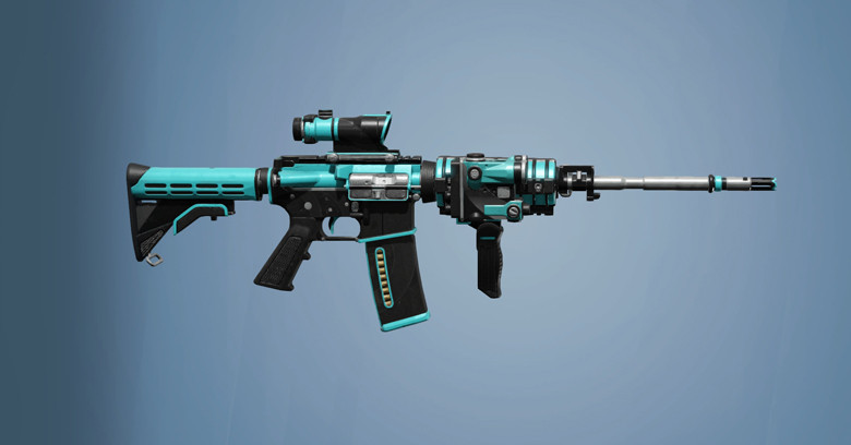 ATK Recruit M4 Skin | Magnum Blue Rainbow Six Mobile ATK Recruit M4 Skin | Magnum Blue Rainbow Six Mobile - zilliongamer