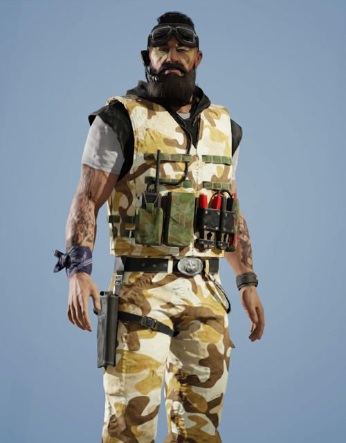 Bandit | Classic Desert Outfit Rainbow Six Mobile Bandit | Classic Desert Outfit Rainbow Six Mobile - zilliongamer