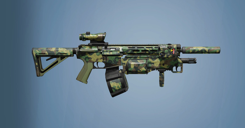 Buck C8-SFW Skin | Classic Woodland Rainbow Six Mobile - zilliongamer