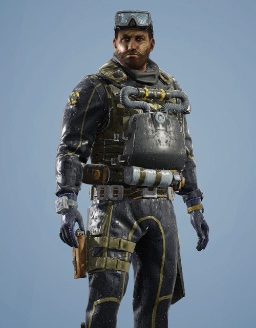 Buck | Combat Diver Outfit Rainbow Six Mobile - zilliongamer