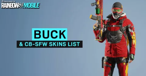 Buck & C8-SFW Skins List