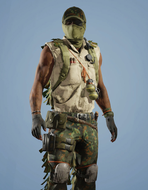 Capitao | Jungle Ghost Outfit Rainbow Six Mobile - zilliongamer