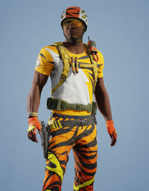 Capitao | Tiger Outfit Rainbow Six Mobile - zilliongamer