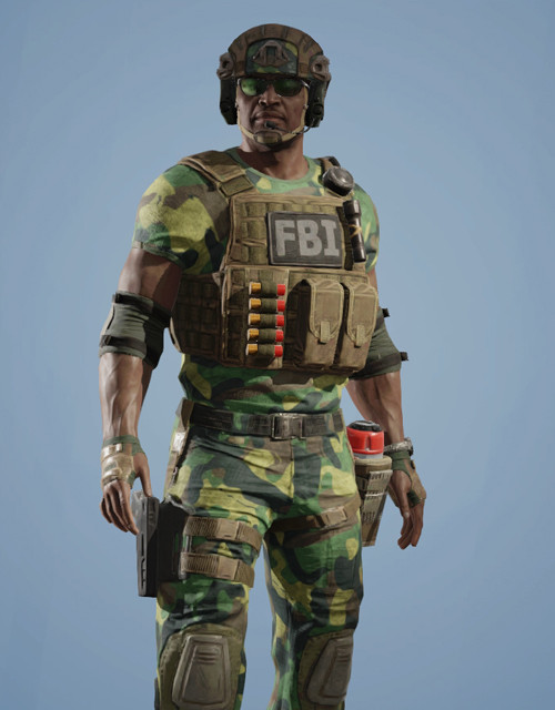 Castle | Classic Woodland Outfit Rainbow Six Mobile - zilliongamer