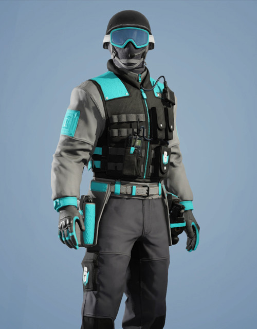 Def Recruit | Magnum Blue Outfit Rainbow Six Mobile - zilliongamer