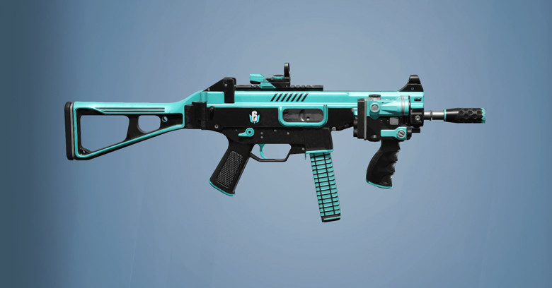 Def Recruit UMP45 Skin | Magnum Blue Rainbow Six Mobile - zilliongamer