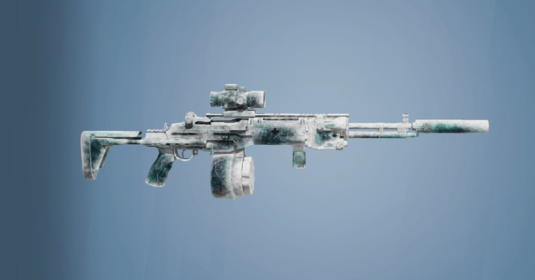 Dokkaebi MK14 EBR Skins | Black Ice Rainbow Six Mobile - zilliongamer