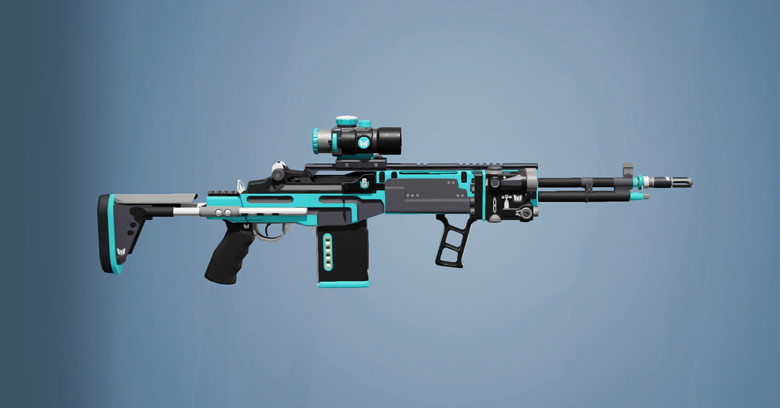 Dokkaebi MK14 EBR Skins | Magnum Blue Rainbow Six Mobile - zilliongamer