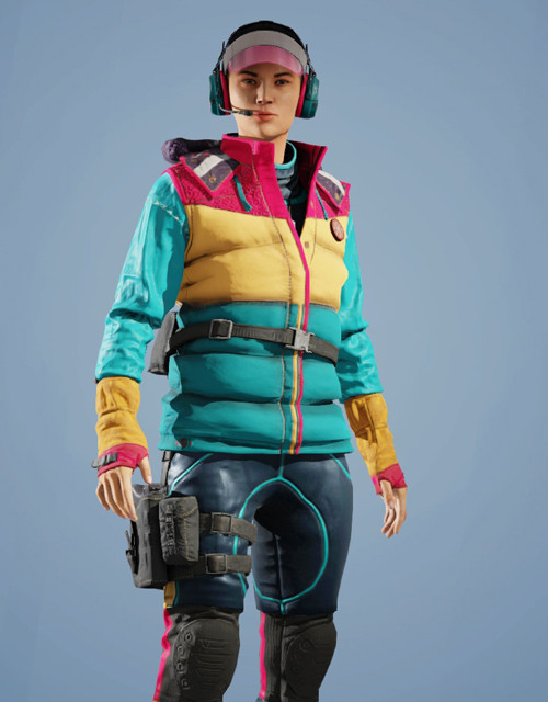 Frost | Aquatic Athlete Outfit Rainbow Six Mobile - zilliongamer