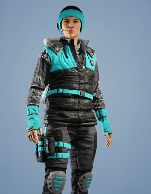Frost | Magnum Blue Outfit Rainbow Six Mobile - zilliongamer