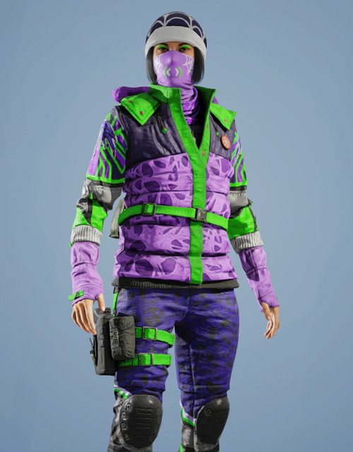 Frost | Spider Outfit Rainbow Six Mobile - zilliongamer