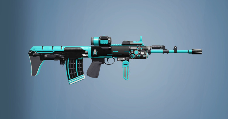 Glaz OTS-03 Skin | Magnum Blue Rainbow Six Mobile - zilliongamer