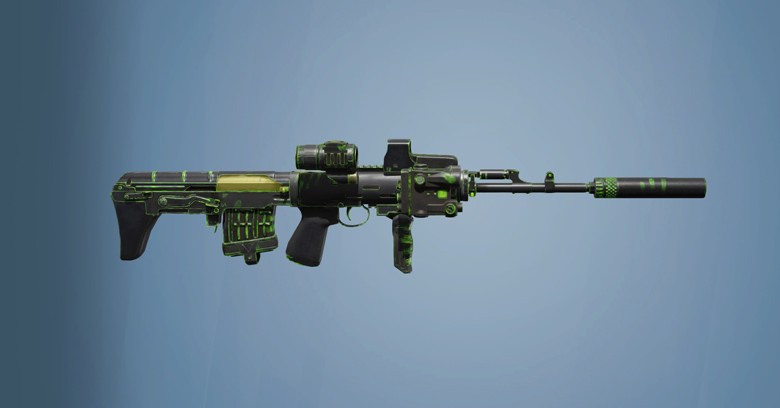 Glaz OTS-03 Skin | Radioactive Rainbow Six Mobile - zilliongamer